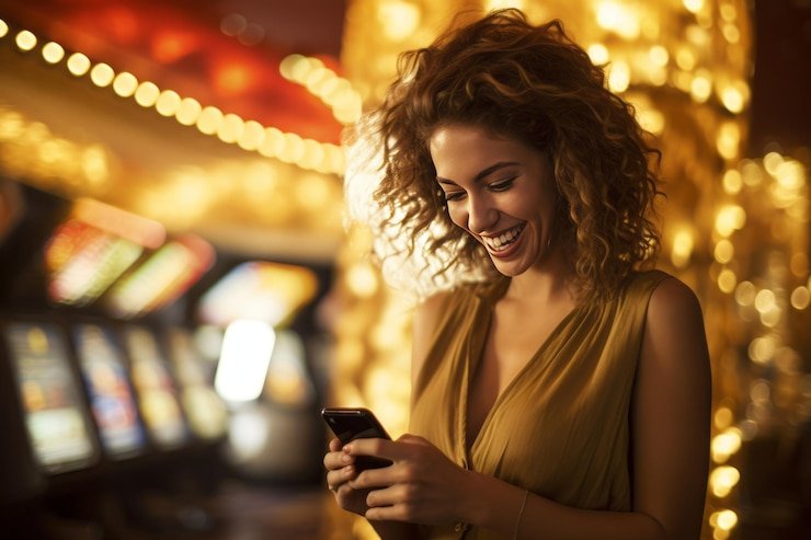 Antarmuka aplikasi novatoto di perangkat Android menampilkan pilihan permainan slot dan kategori live casino